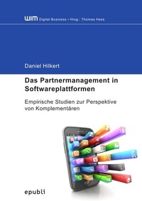 Enlarge image Cover: Das Partnermanagement in Softwareplattformen - epubli