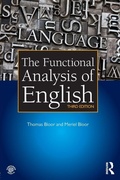 Cover: The Functional Analysis of English - Routledge