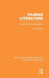 Enlarge image Cover: Filming Literature - Routledge