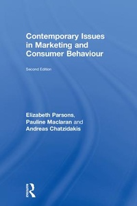 Enlarge image Cover: Contemporary Issues in Marketing and Consumer Behaviour - Routledge