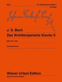 Abbildung von: The Well Tempered Clavier BWV 870-893 - Book 2 - Universal Edition AG