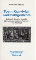 Cover: Poemi Conviviali - Gastmahlgedichte - Stauffenburg