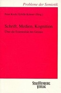 Cover: Schrift, Medien, Kognition - Stauffenburg
