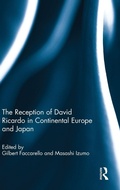 Cover: The Reception of David Ricardo in Continental Europe and Japan - Routledge