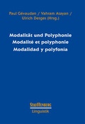 Cover: Modalit&auml;t und Polyphonie Modalit&eacute; et polyphonie Modalidad y polyfon&iacute;a - Stauffenburg