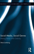 Cover: Social Media, Social Genres - Routledge