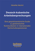 Cover: Deutsch-kubanische Arbeitsbesprechungen - Stauffenburg