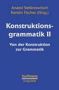 Cover: Konstruktionsgrammatik II - Stauffenburg