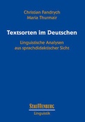 Cover: Textsorten im Deutschen - Stauffenburg
