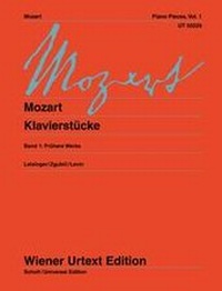 Abbildung von: Piano Pieces - Volume 1 - Wiener Urtext Edition, Musikverlag GesmbH & Co. KG