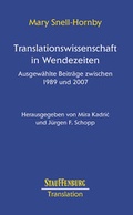 Cover: Translationswissenschaft in Wendezeiten - Stauffenburg