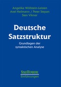 Cover: Deutsche Satzstruktur - Stauffenburg