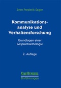 Cover: Kommunikationsanalyse und Verhaltensforschung - Stauffenburg