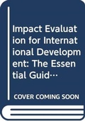 Cover: Impact Evaluation for International Development - Routledge