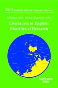 Cover: Literatures in English: Priorities of Research - Stauffenburg