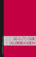 Cover: Notizheft G&uuml;ltige Aussagen - Mandelbaum Verlag eG