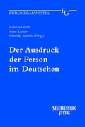 Cover: Der Ausdruck der Person im Deutschen - Stauffenburg
