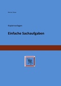 Cover: Einfache Sachaufgaben - epubli