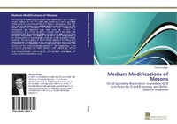 Abbildung von: Medium Modifications of Mesons - Südwestdeutscher Verlag für Hochschulschriften
