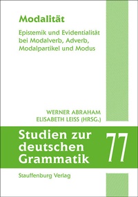 Enlarge image Cover: Modalität - Stauffenburg