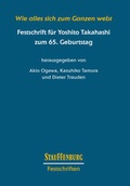 Cover: Wie alles sich zum Ganzen webt - Stauffenburg