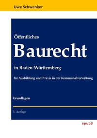 Abbildung von: Öffentliches Baurecht in Baden-Württemberg - epubli