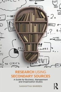 Enlarge image Cover: Research using Secondary Sources - Routledge