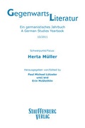 Cover: Gegenwartsliteratur. Ein Germanistisches Jahrbuch /A German Studies Yearbook / 10/2011 - Stauffenburg