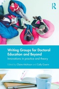 Cover: Writing Groups for Doctoral Education and Beyond - Routledge