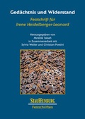Cover: Ged&auml;chtnis und Widerstand - Stauffenburg
