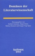 Cover: Dom&auml;nen der Literaturwissenschaft - Stauffenburg