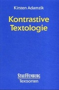 Cover: Kontrastive Textologie - Stauffenburg