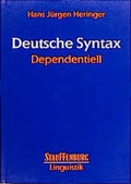 Cover: Deutsche Syntax Dependentiell - Stauffenburg