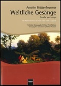Cover: Weltliche Ges&auml;nge / Secular part songs I - Helbling