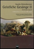 Cover: Geistliche Ges&auml;nge III / Sacred part songs III - Helbling
