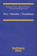 Cover: Text - Varieties - Translation - Stauffenburg
