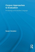 Cover: Corpus Approaches to Evaluation - Routledge