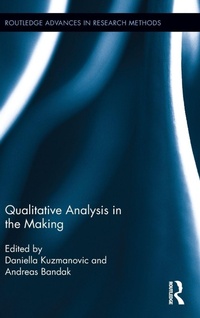 Enlarge image Cover: Qualitative Analysis in the Making - Routledge