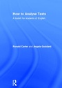 Cover: How to Analyse Texts - Routledge