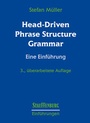 Cover: Head-Driven Phrase Structure Grammar - Stauffenburg