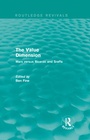Cover: The Value Dimension (Routledge Revivals) - Routledge