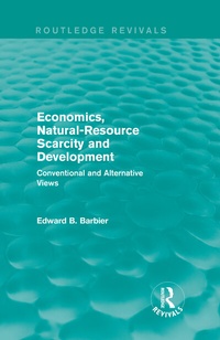 Enlarge image Cover: Economics, Natural-Resource Scarcity and Development (Routledge Revivals) - Routledge