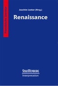 Cover: Renaissance - Stauffenburg