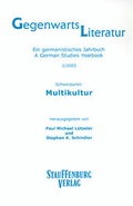 Cover: Gegenwartsliteratur. Ein Germanistisches Jahrbuch /A German Studies Yearbook / 2/2013 - Stauffenburg