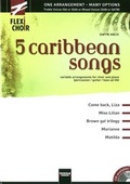 Cover: FLEXI-CHOIR, 5 caribbean songs - Helbling