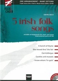 Cover: FLEXI-CHOIR, 5 irish folk songs - Helbling