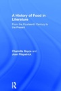 Cover: A History of Food in Literature - Routledge