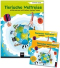 Cover: Tierische Weltreise, Paket (Buch und 2 Lieder-CDs) - Helbling