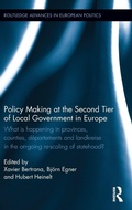 Cover: Policy Making at the Second Tier of Local Government in Europe - Routledge