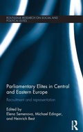 Cover: Parliamentary Elites in Central and Eastern Europe - Routledge